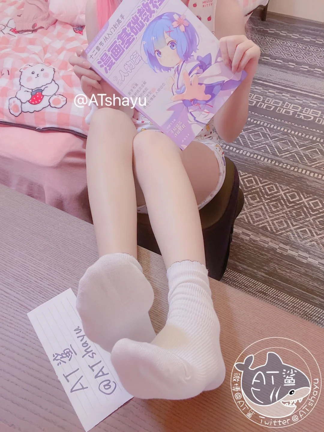 AT鲨 - 居家鲨鲨 [49P-75MB] tg@simisebaisi 【丝足阁】044.webp